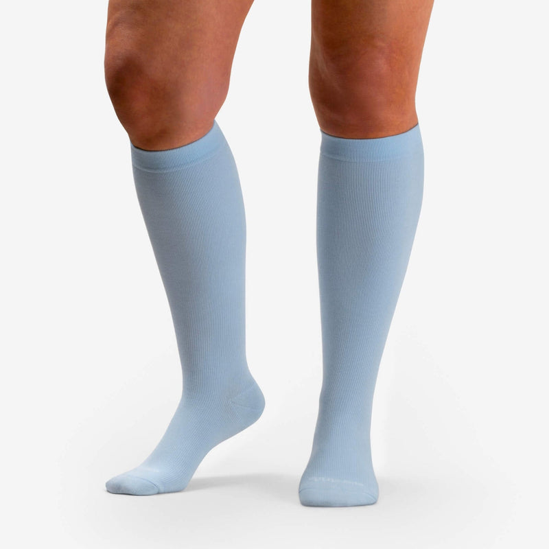 Bamboo Wide Compression Socks (Pastels)